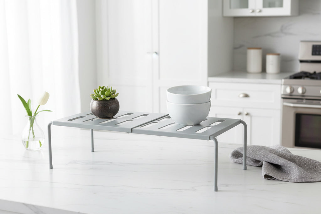 Telescopic kitchen rack kitchen supplies rack
