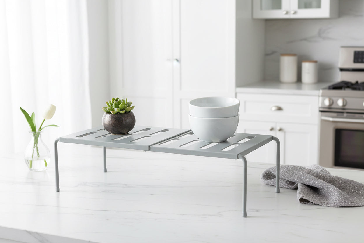 Telescopic kitchen rack kitchen supplies rack