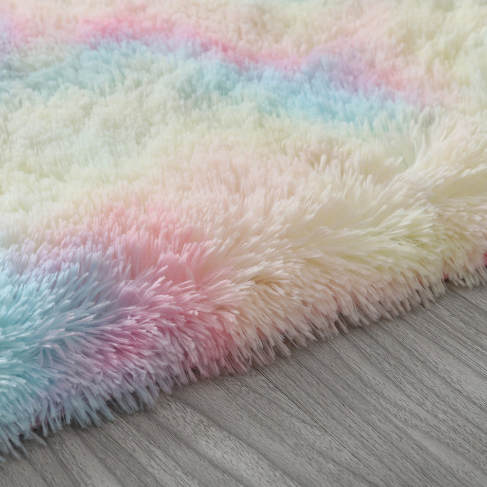 Alfombra Nórdica para Sala de Estar, Teñido Anudado, Sofá, Alfombrilla de Mesa de Centro, Manta para Mesita de Noche de Dormitorio
