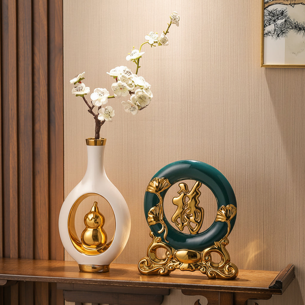 Creative Vase Decorations Living Room