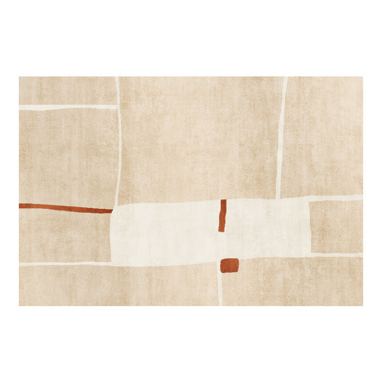Alfombra de dormitorio de lujo ligero para el hogar, Wabi-sabi, para sala de estar