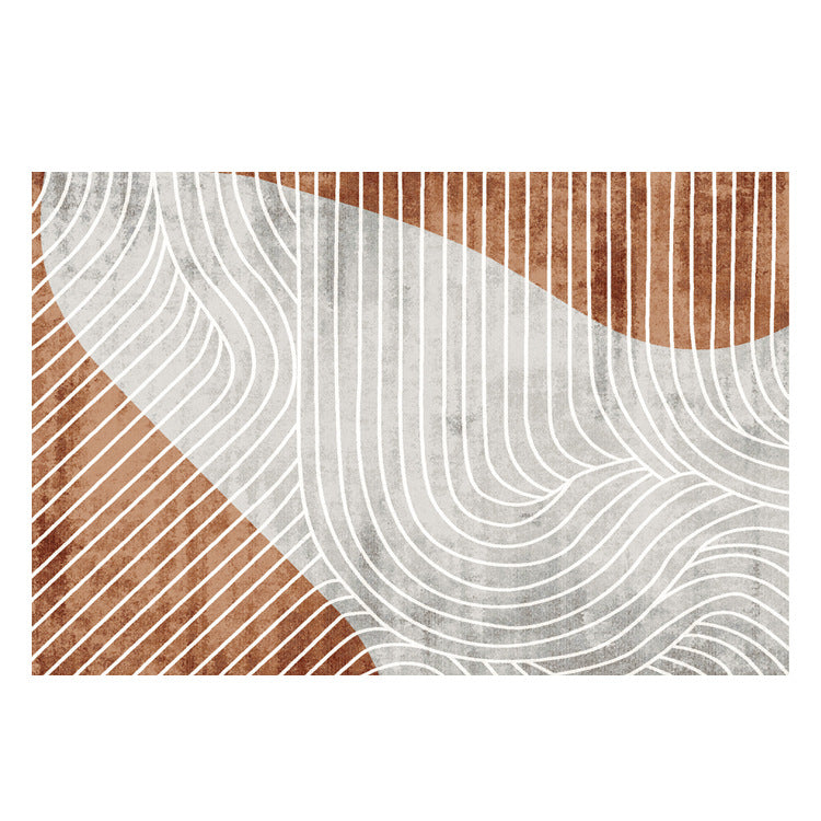 Alfombra de dormitorio de lujo ligero para el hogar, Wabi-sabi, para sala de estar