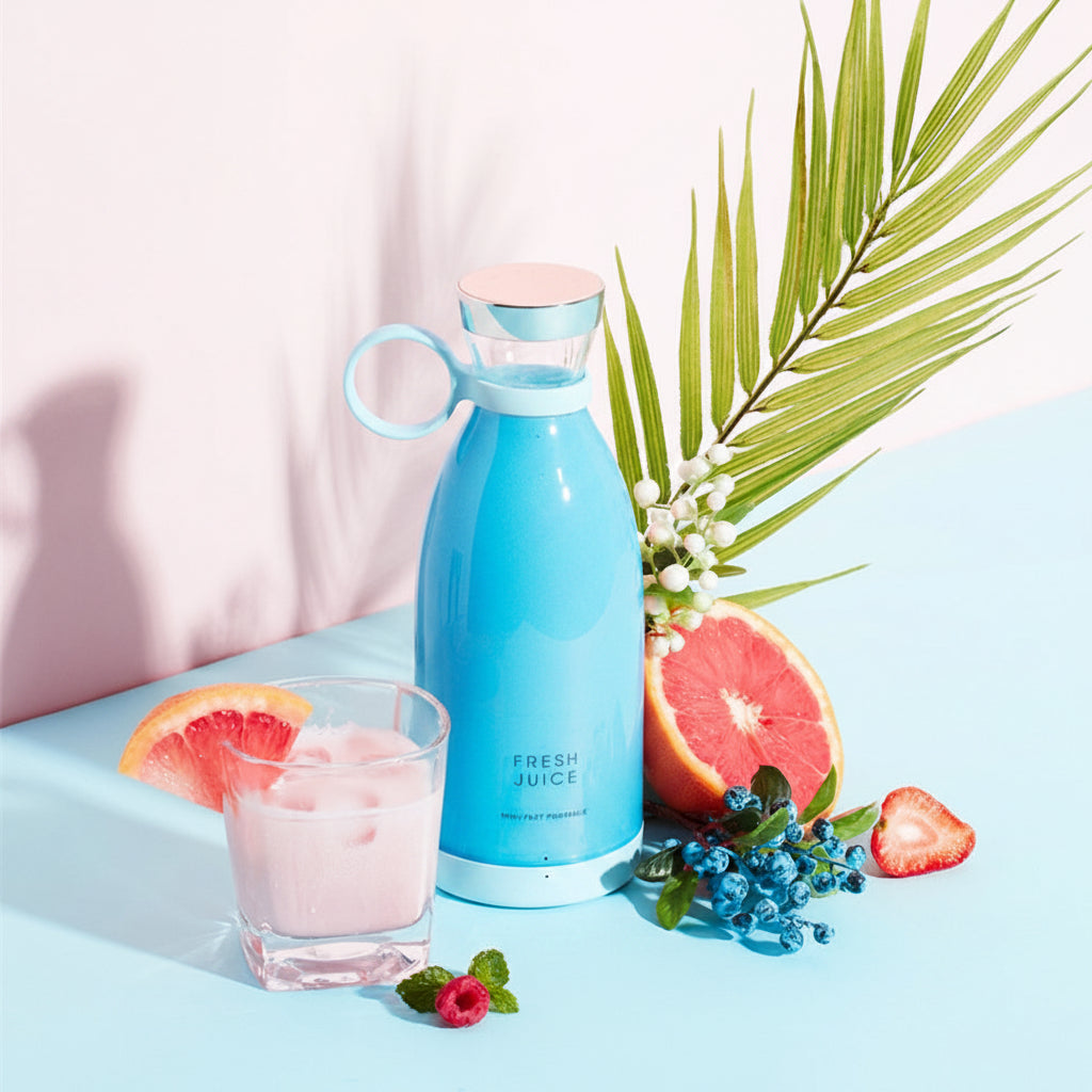 350ML Electric Juicer Blender Mixer USB Rechargeable Machine Household Portable Blender Maker Cup Kitchen Tool Kit