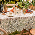 Lace Tablecloth Organza High-grade Embroidery Tablecloth