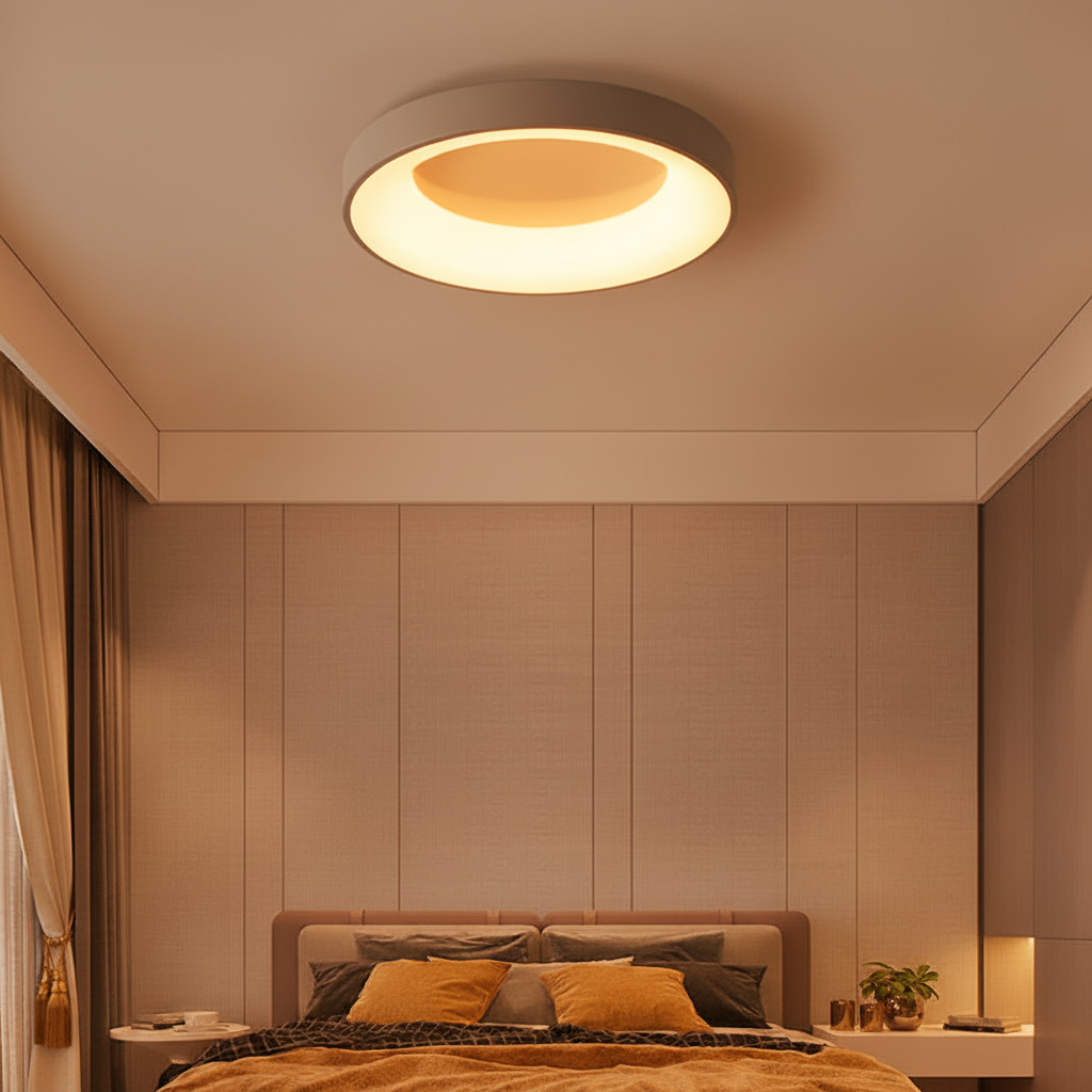 Lámpara de techo para dormitorio, moderna y minimalista, para el dormitorio principal